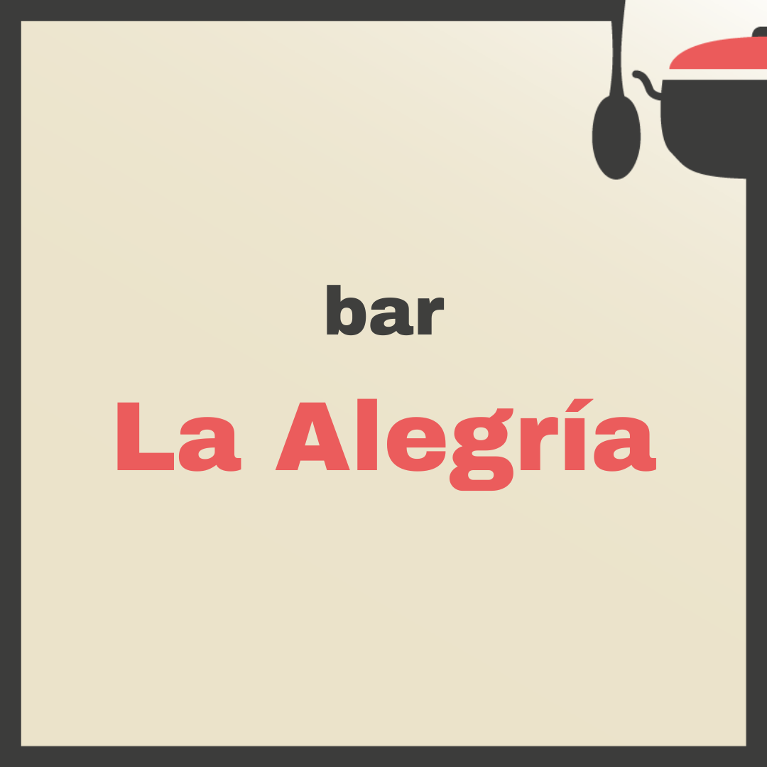 Lee más sobre el artículo Bar La Alegría