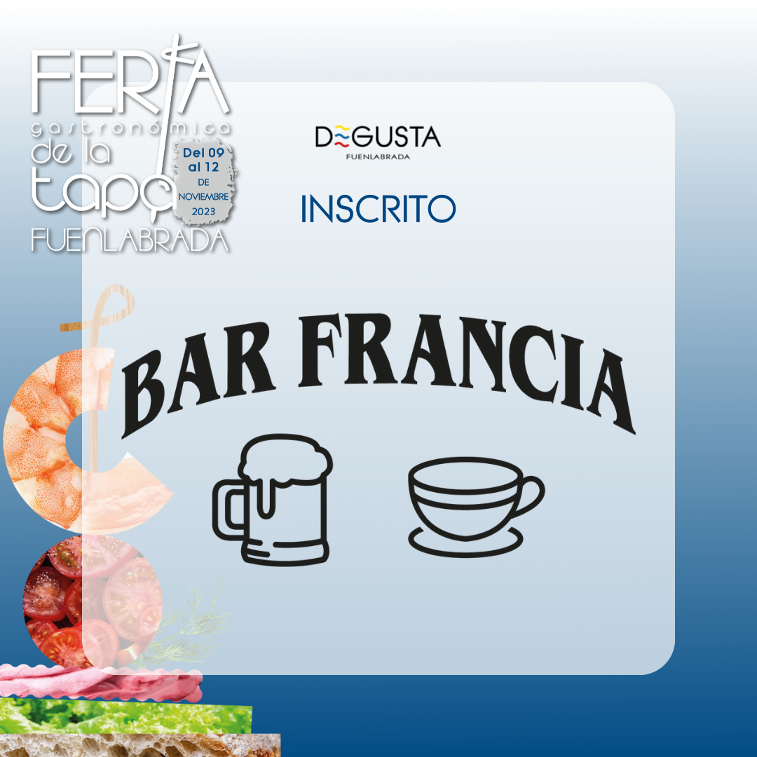Lee más sobre el artículo Bar Francia